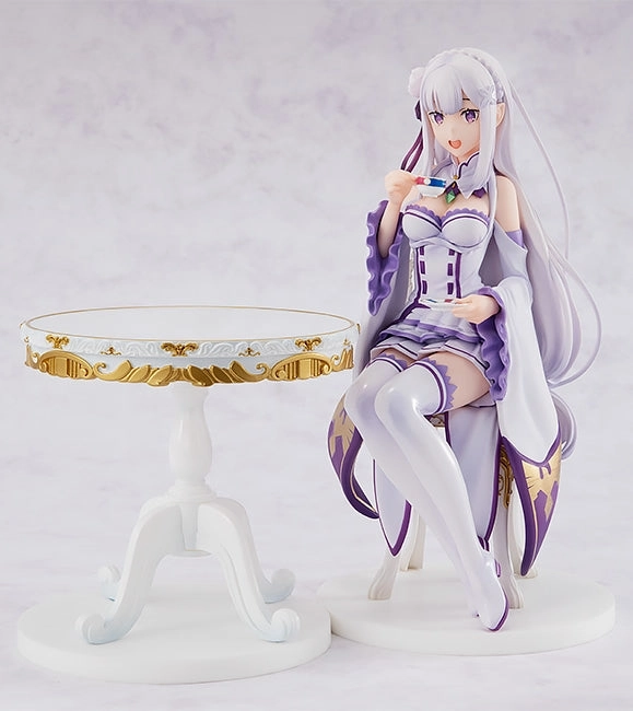 Twitch Channel Character Sculpture Emilia: Tea Party Ver. 1/7 Scale Figure (Re-Run)