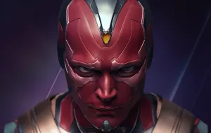 Avengers: Infinity War - Vision Life-Size 1:1 Scale Bust Daily Grind Reboot Title