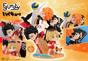 Miniature Showcase Fantasy Character Haikyu!! FigUnity - Hinata Shoyo, Kageyama Tobio, Kozume Kenma, and Kuroo Tetsuro [Pre-Order Jul 2026]