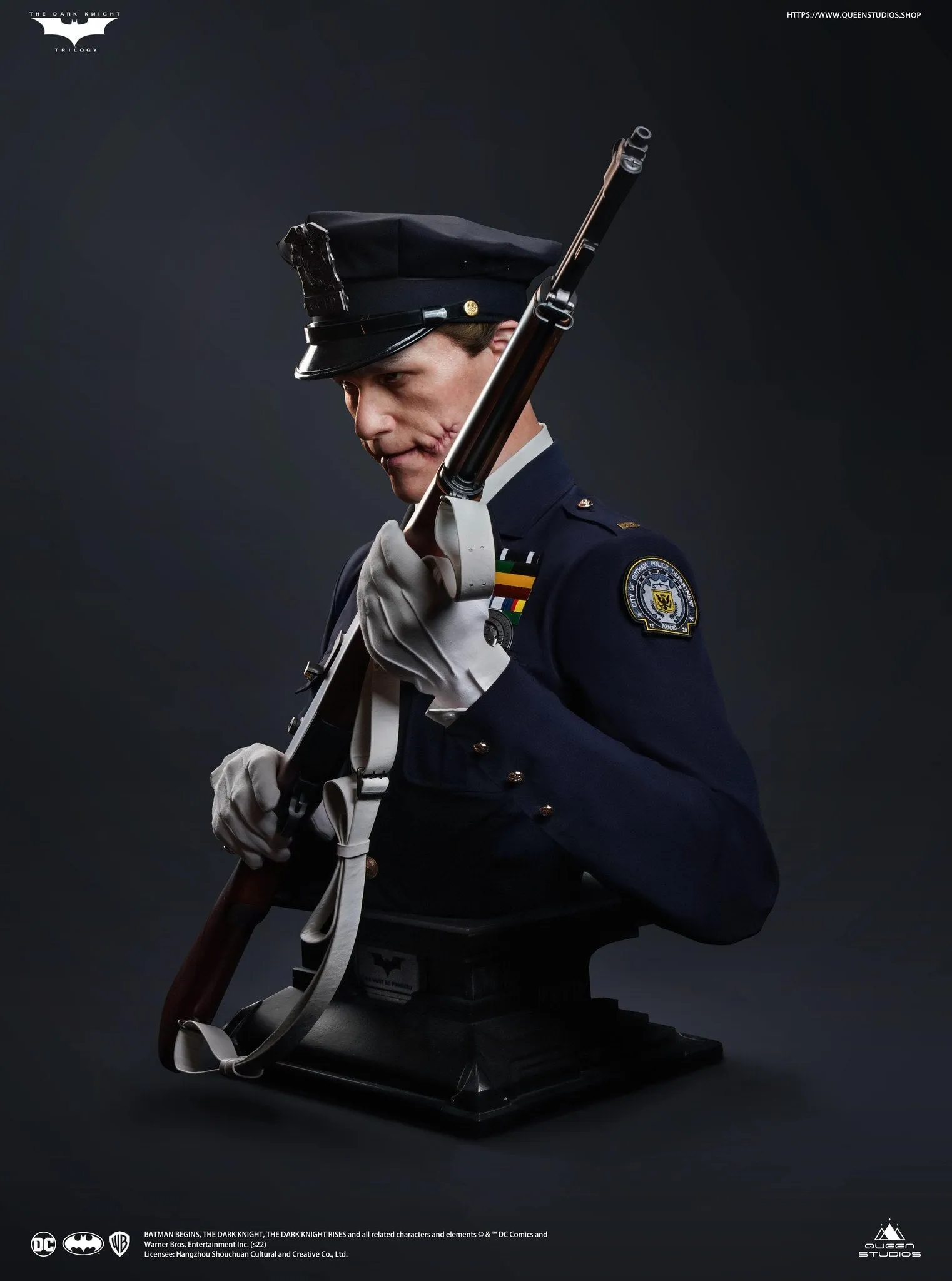 Complex Mechanics The Joker (Police Uniform) Life-Size Bust