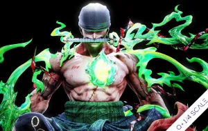 One Piece - Awakening Roronoa Zoro 1/4 Scale (Q ) Statue Closed Beta