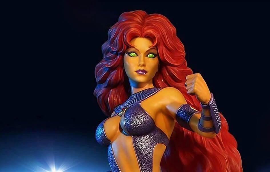 Fabric Figure Starfire Super Powers Maquette 1/6 Scale Statue