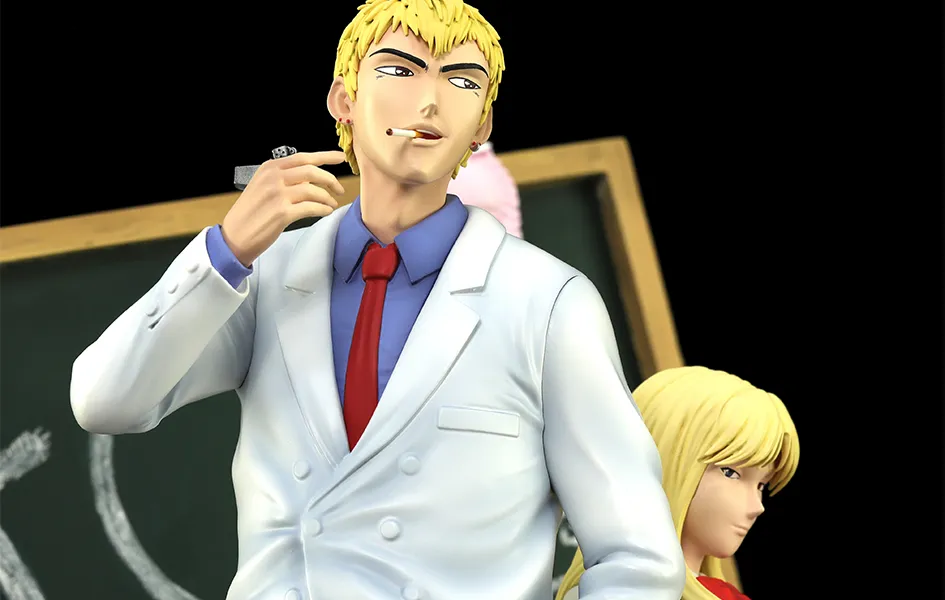 Great Teacher Onizuka - Eikichi Onizuka & Urumi Kanzaki 1/6 Scale Statue Forward Thinking