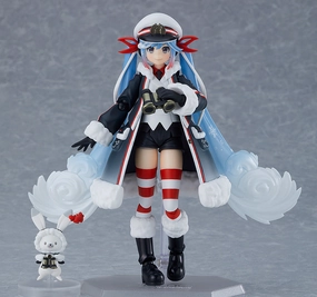 Miniature Collectible Library Decor figma Snow Miku: Grand Voyage ver.