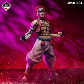 Ichiban Kuji Demon Slayer Kimetsu no Yaiba Upper Rank Three - C Prize Akaza MASTERLISE Virtual Collectible