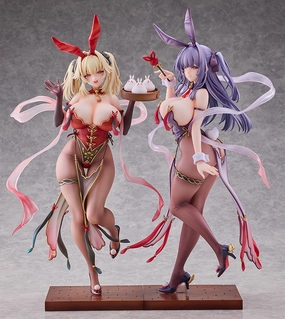 Cheongsam Bunny Yuri & Stella 1/4 Scale Figure Buildable Figure Cryptid Model