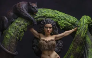 Frazetta Legacy Series Cat Girl 1/4 Scale Statue by Level 52 Studios Developer Response