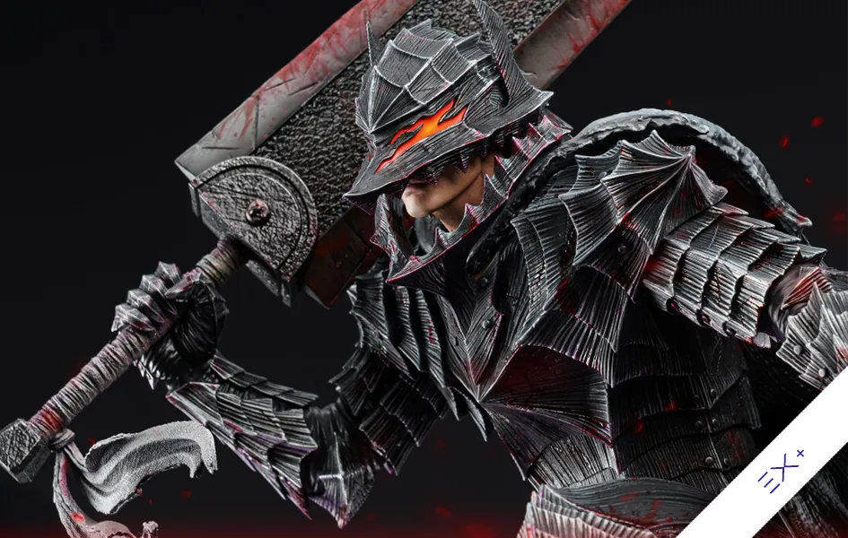 Berserk - Guts (EX ) 1/4 Scale Statue by Apex Collectibles Festive Decoration Alchemy Lab