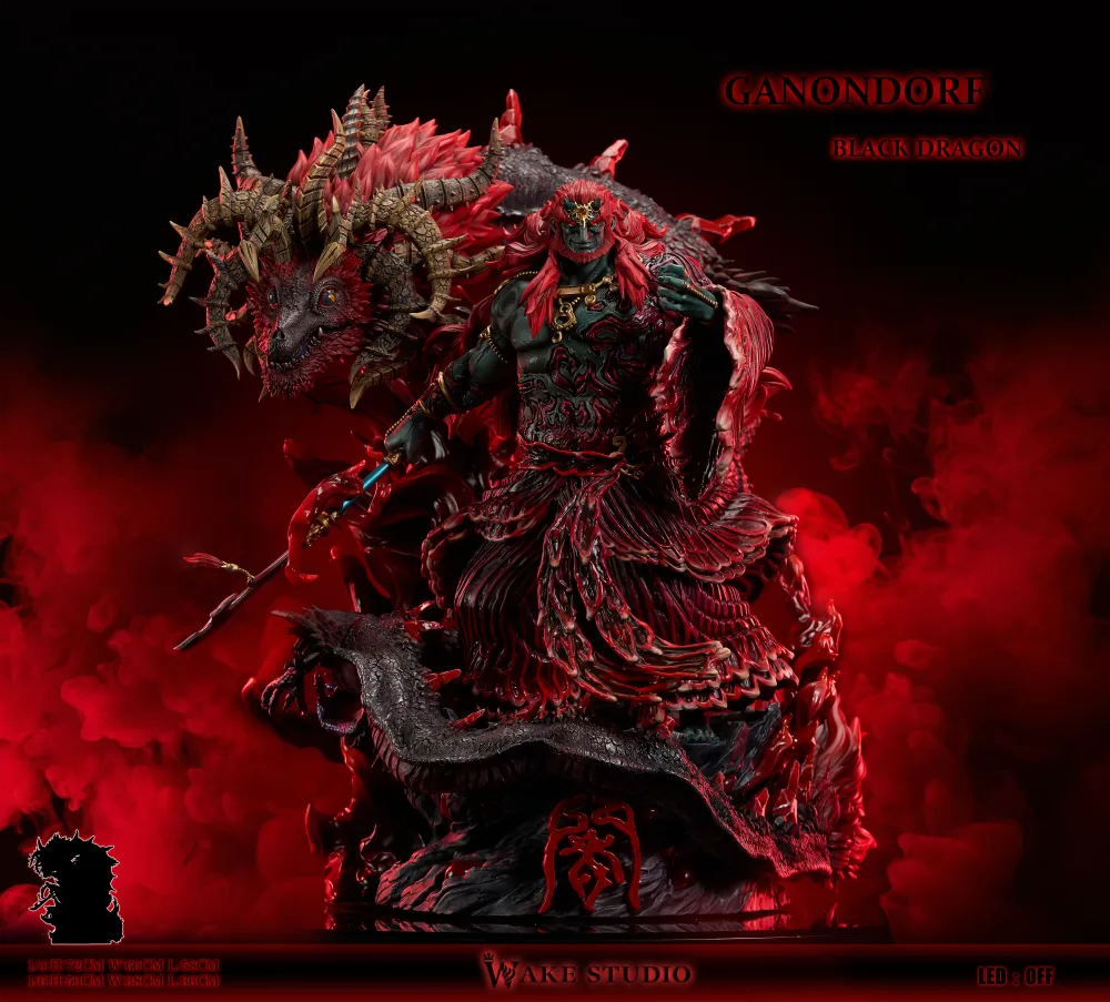 Language Support Number One Ganondorf 1/4 Scale Statue by Wake Studio