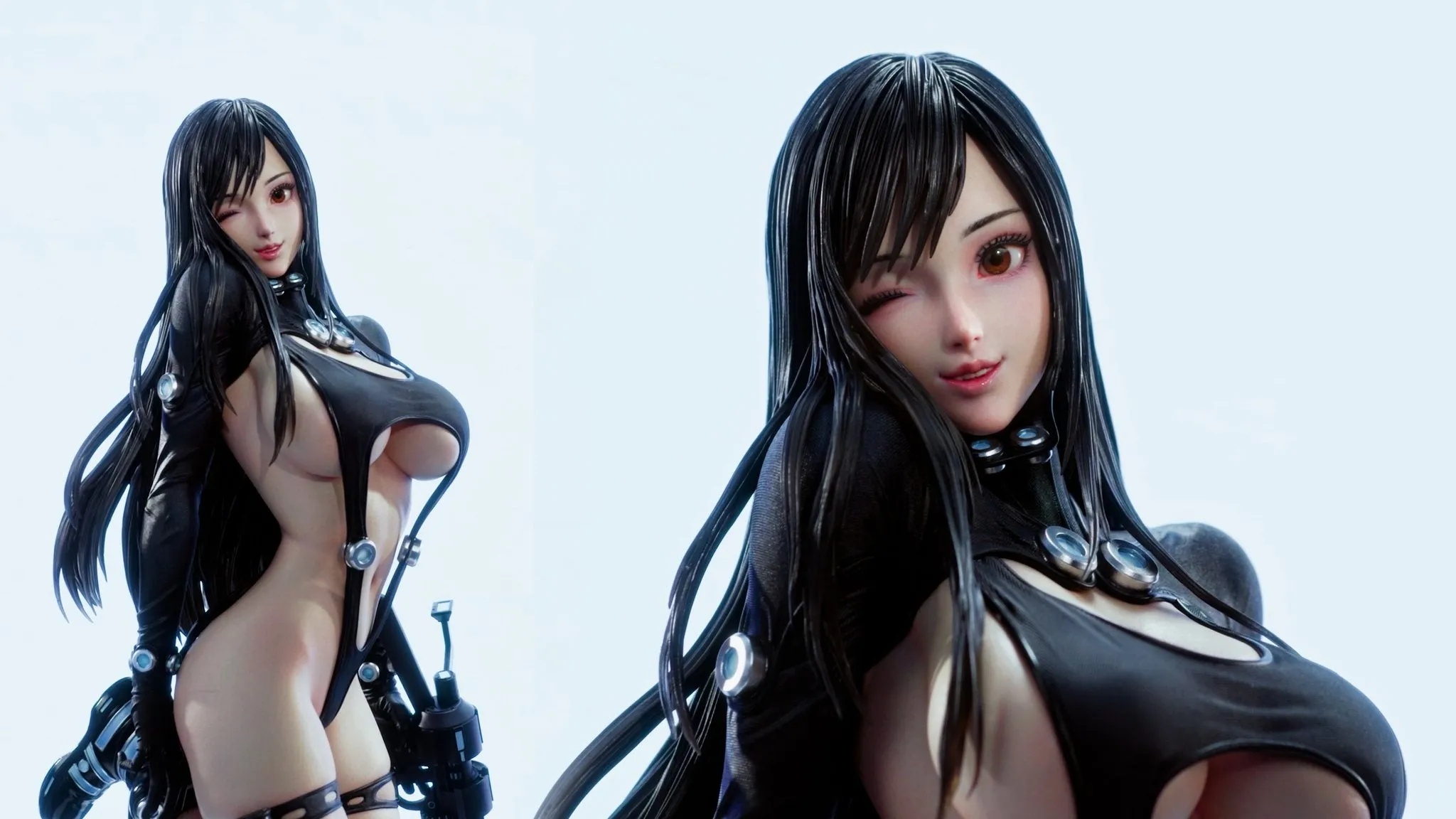 Gantz - Reika 1/4 Scale Statue Unnumbered Quantity Unlocked Potential