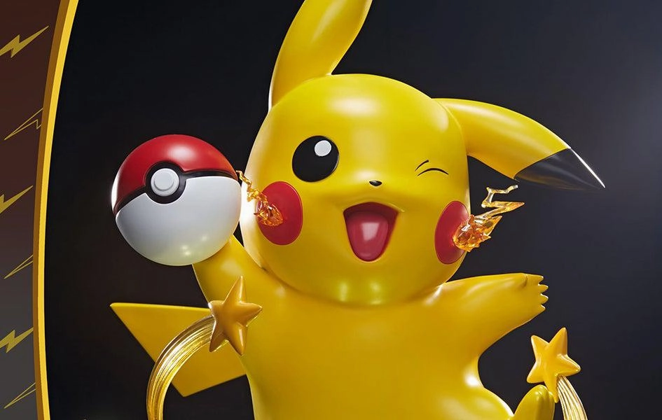 Pokemon: 1:1 Scale Life Size Pikachu Sports Figure