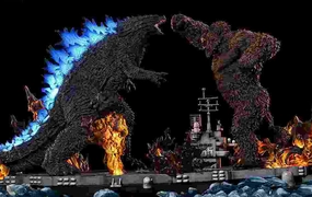 Character Goods Collectible Toy Godzilla vs. Kong (2021) - Wonder Figure Set