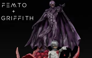 Griffith & Femto 1/6 Scale Statue COMBO Mainstream Appeal