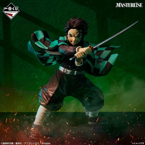 Limited Merchandise Amphibian Statue Ichiban Kuji Demon Slayer Kimetsu no Yaiba Upper Rank Three - A Prize Kamado Tanjiro MASTERLISE