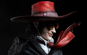 Bird Sculpture Library Decor Hellsing: Alucard 1/5 Scale Elite Series Bust