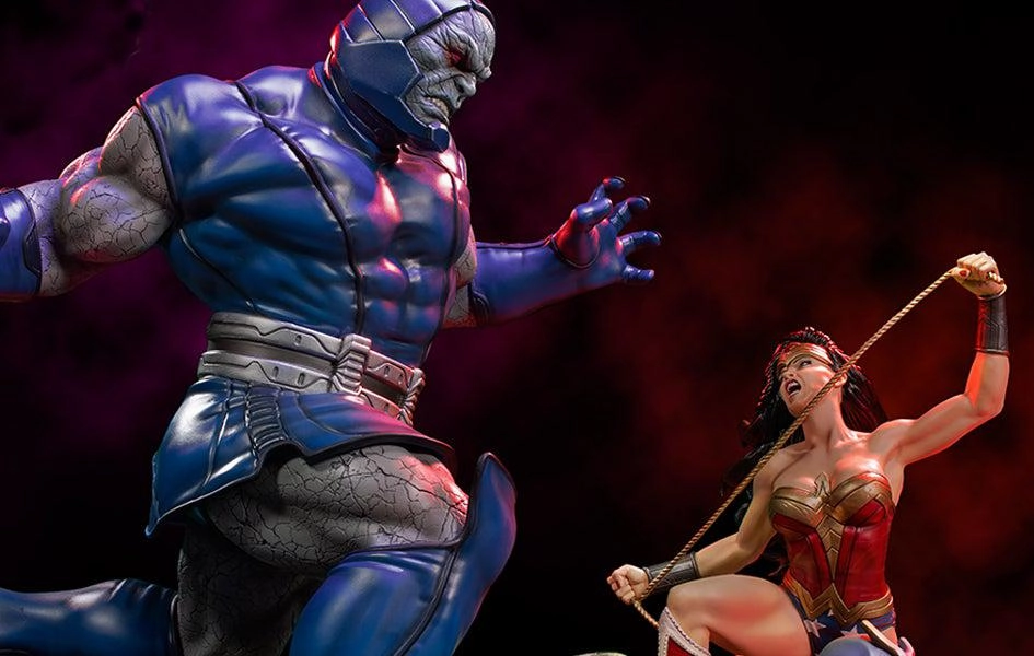 Gift Idea Realistic Art Wonder Woman Vs Darkseid 1/6 Scale Diorama