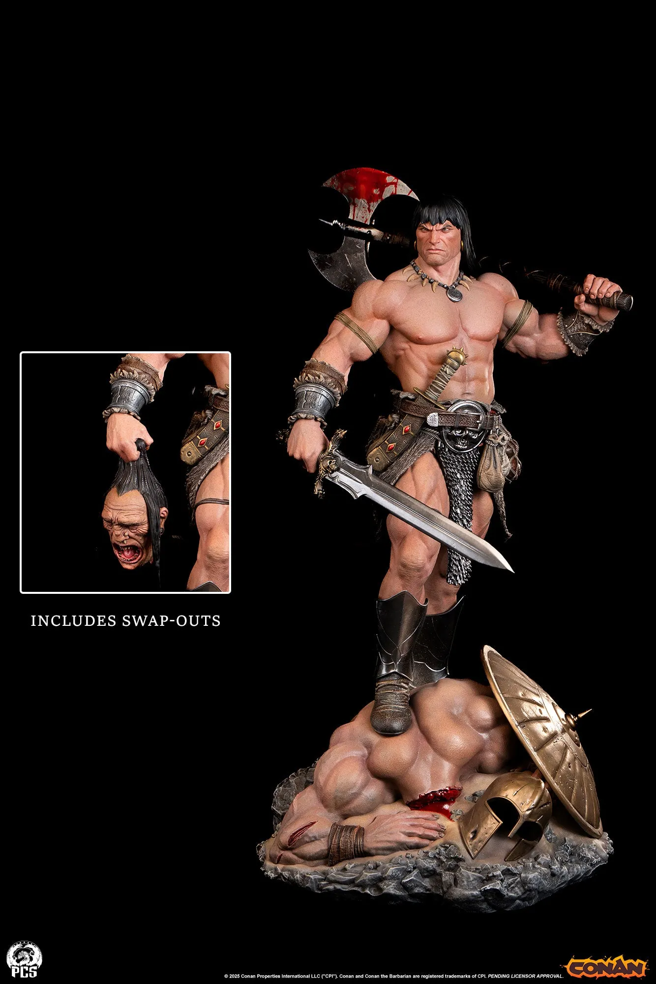 Prequel Game Conan (Regular) 1/4 Scale Statue