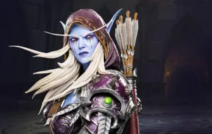 Dual Tech Moderation Team Sylvanas World of Warcraft 18'' Premium Statue