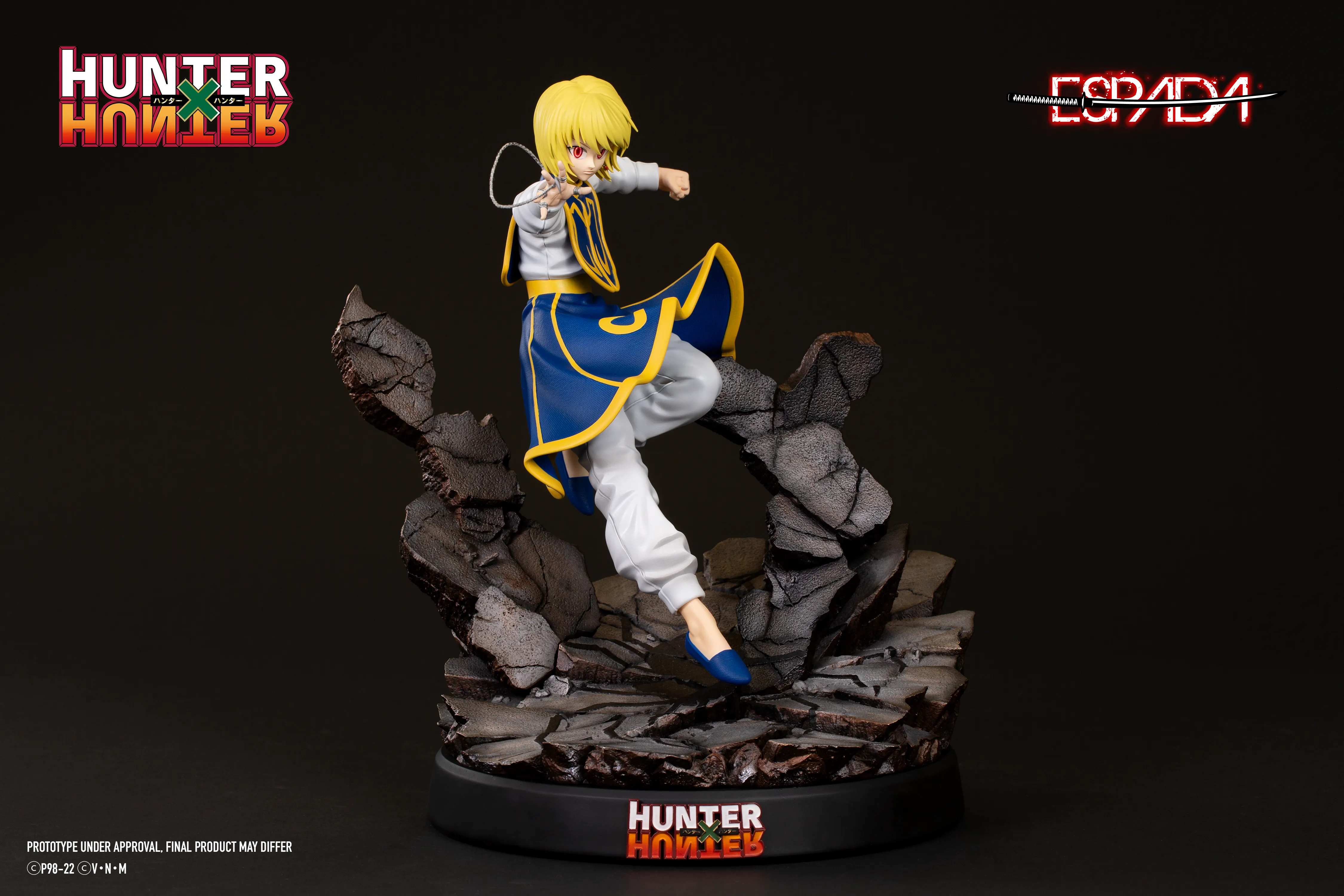 Wedding Cake Topper Vinyl Toy Hunter x Hunter - Kurapika 1/6 Scale Statue