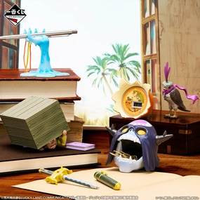 Viral Sensation Gaming Decor Ichiban Kuji Jojo's Bizarre Adventure Stardust Crusaders Stand Rush! - H Prize Desktop Mascot Complete Set of 6 Types