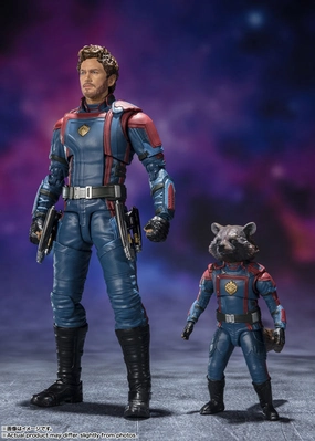 S.H.Figaurts Star Lord & Rocket Raccoon (Guardians of the Galaxy: Vol. 3) Glow In Dark