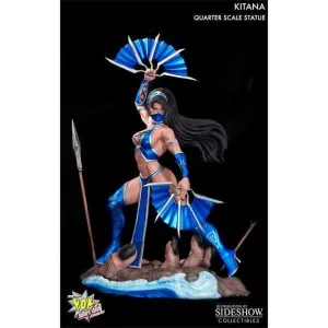 Mortal Kombat Kitana  1/4 Scale Statue by Pop Culture Shock Perpetually Obtainable