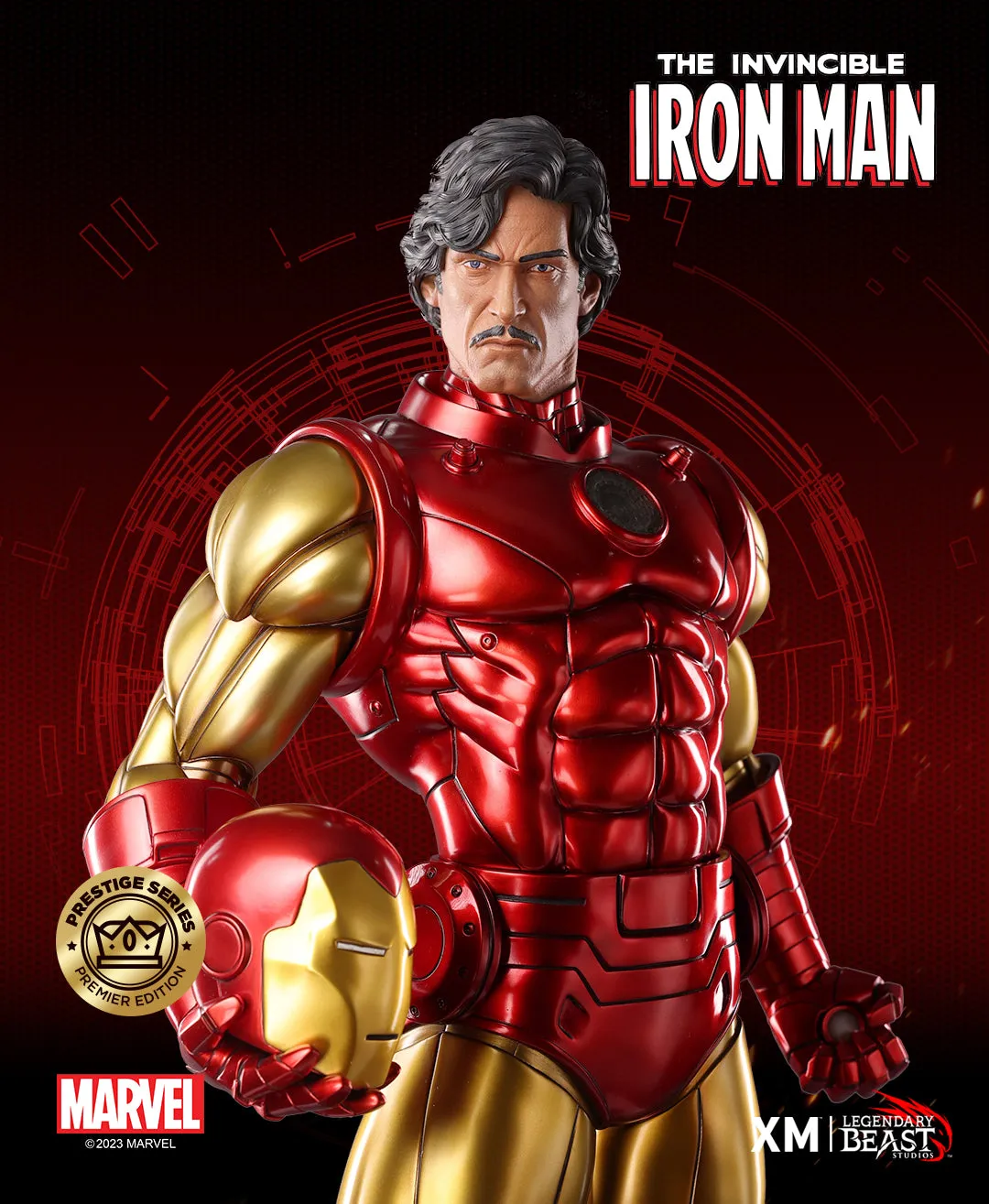 Global Impact Iron Man Classic (Premier Version) Prestige Series 1/3 Scale Statue