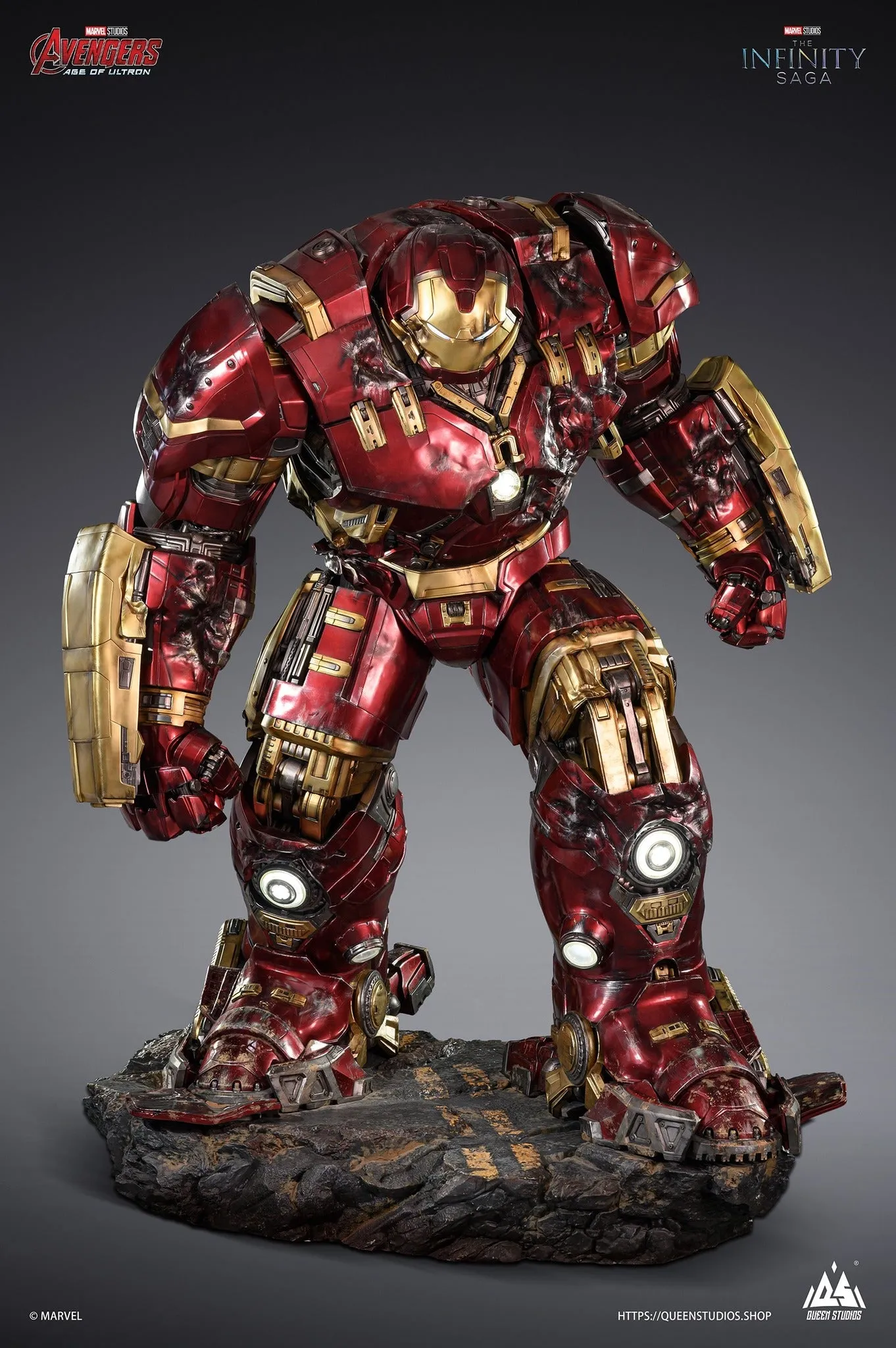 School Edition Mythic Tier Iron Man Mark 44 (Hulkbuster) Life-Size statue