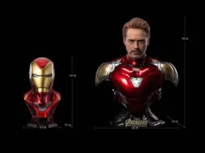 Iron Man (Robert Downey Jr.) 1:1 Life-Size Bust Forward Compatibility