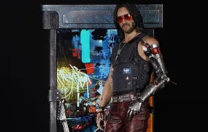 Johnny Silverhand DELUXE 1/4 Statue Brand Advocate Press Worthy