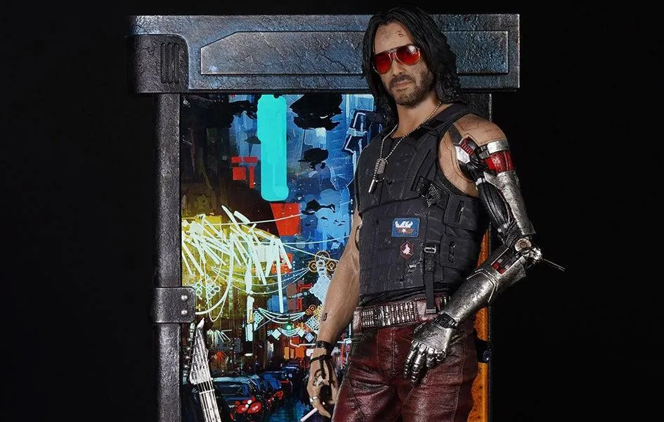 Speed run Record Employee Assistance Johnny Silverhand DELUXE 1/4 Statue