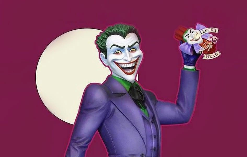 Joker Classic Comic Series Maquette Statue by Tweeterhead Action Unit Living room