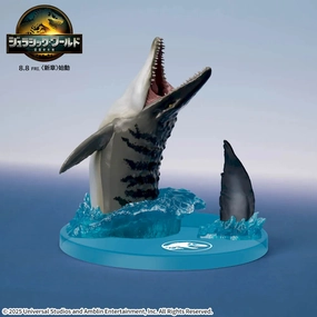 City Memento Action Collectible Jurassic World Resurrection ACT/CUT Premium Figure - Mosasaurus