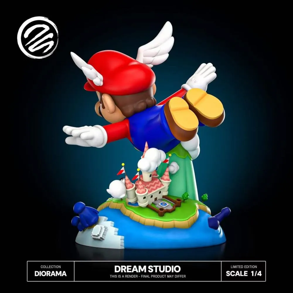 Extended Edition Super Mario 64 1/4 Scale Statue by Dream Studio