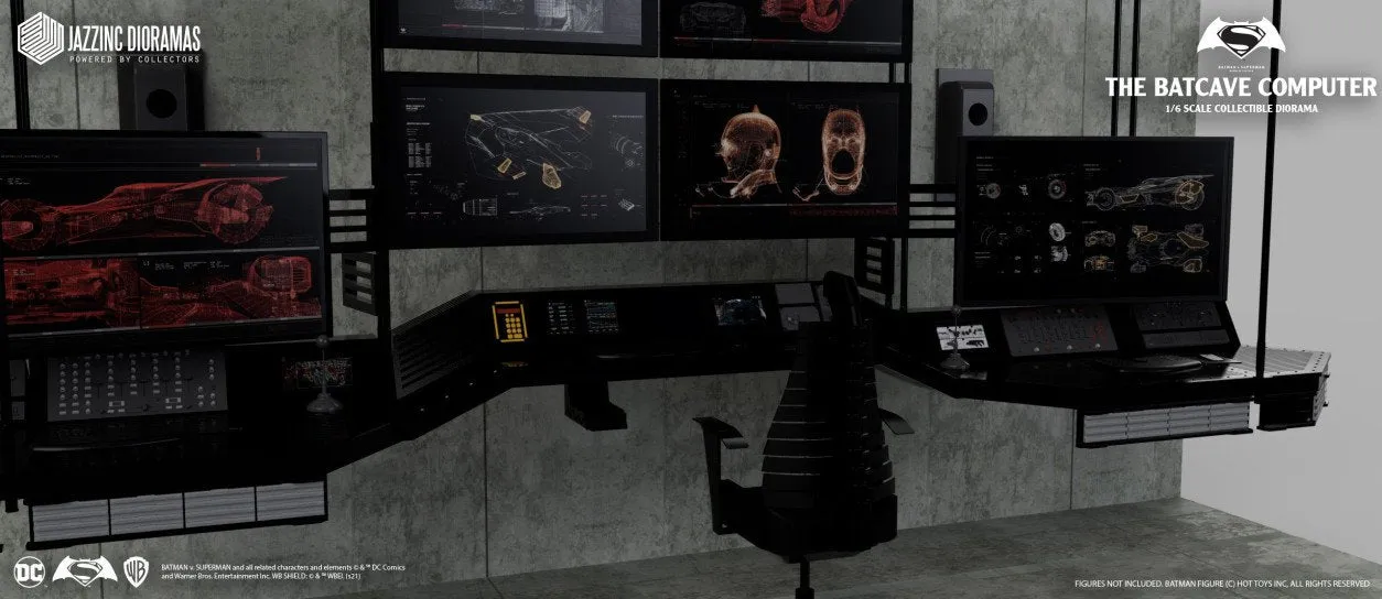 Viewer Participation Batman v. Superman (2016) - Computer Lab (Ultimate DX) 1/6 Scale Collectible