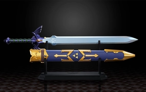 Art Creation Chibi Statue Legend Of Zelda - Master Sword Proplica by Tamashi Nations
