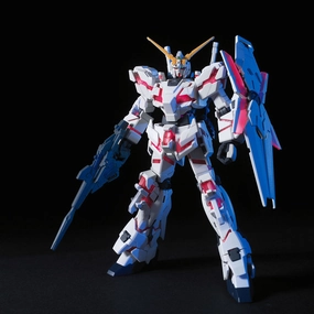 1:144 HGUC RX-0 UNICORN GUNDAM (DESTROY MODE) Arcade Game Vinyl Piece