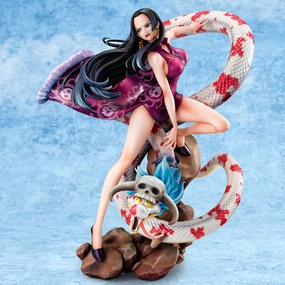 Classic Toy Action Sculpture Portrait.Of.Pirates (POP) "AxMAXIMUM" ONE PIECE Pirate Empress Boa Hancock