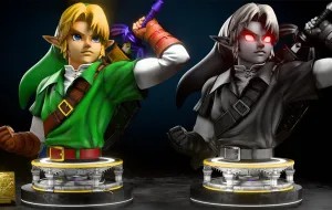 Tragic Ending Singing Contest Link Life-Size Bust by Kinsukuroi Creations