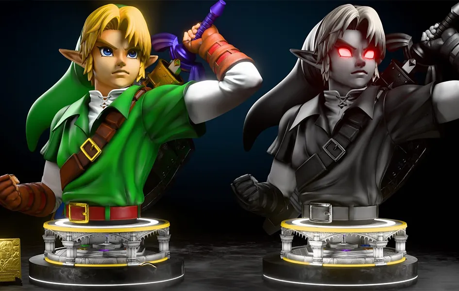 Link Life-Size Bust by Kinsukuroi Creations fair play