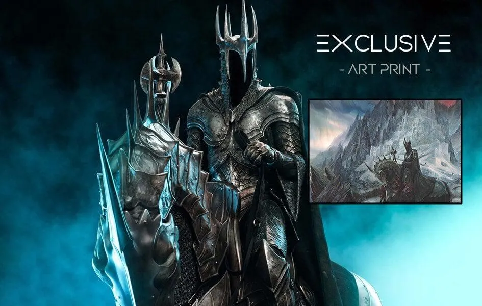 Archaeological Research Communication Skills LOTR: Witch King EXCLUSIVE 1/4 Scale Statue