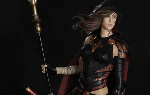 Magdalena 1/4 Scale Statue LGBTQ Representation Turn-Based Tactics
