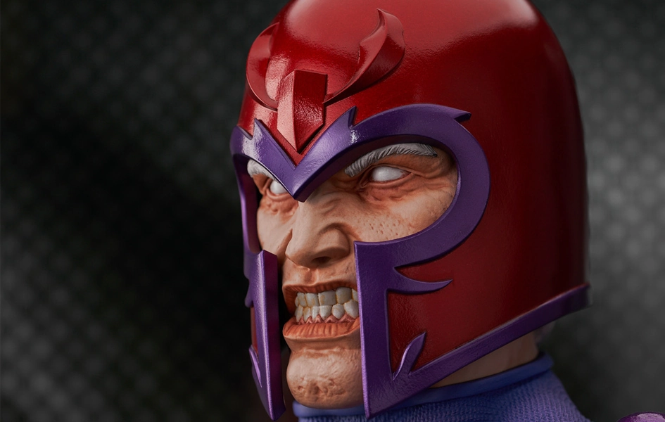 Staircase Decor Limited Art Magneto Legends in 3-Dimensions 1/2 Scale Bust