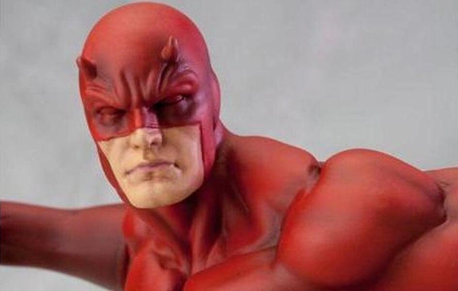 Marvel DAREDEVIL Fine Art Statue by Kotobukiya Robot Decor