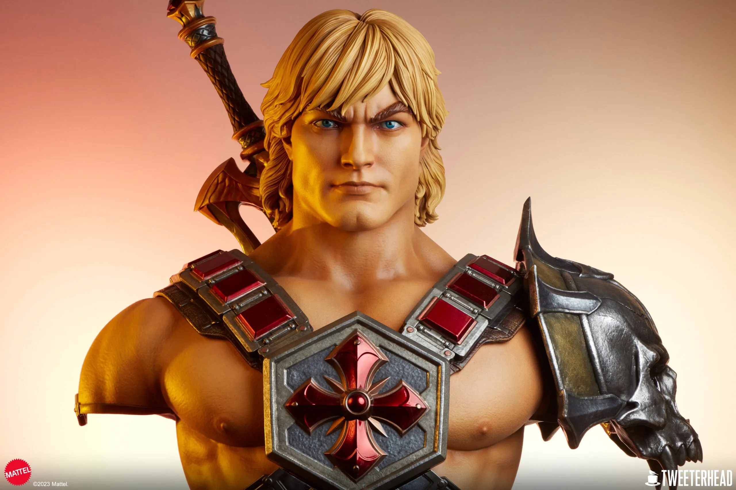 Masters of the Universe - He-Man Life-Size Bust Linguistic Creation Low latency