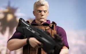 Ghost in the Shell SAC_2045 - Batou 1/6 Scale Figure Sometimes Scarce Parkour Movement