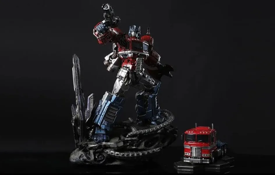 Battle Pass Optimus Prime 1/10 Scale Statue - Transformers