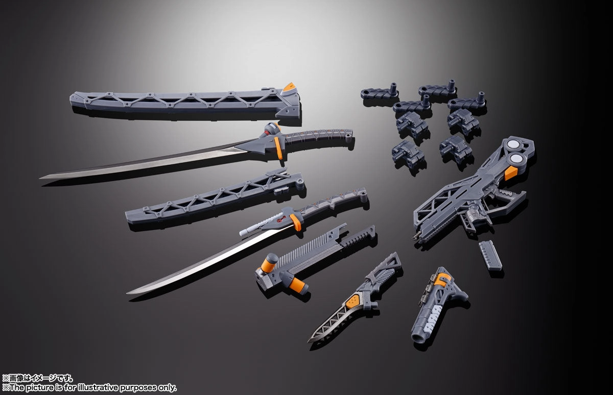 Metal Build Weapon Set for Evangelion CAD Design