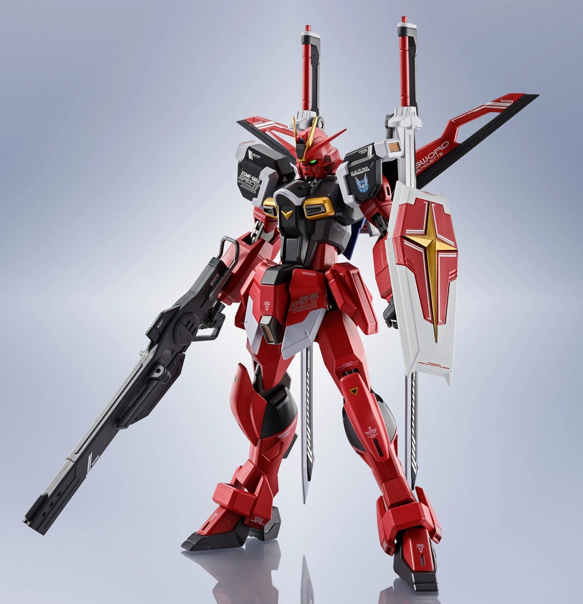Metal Robot Spirits (SIDE MS) Sword Impulse Gundam Spec II Art Collection Samurai Figure