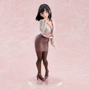 Art Statue Ganbare Doukichan Kouhai-chan Limited throw Kiss Ver. Complete Figure